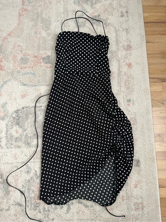 White Fox Boutique Dresses & Skirts - White Fox Boutique Black & White Polka Dot Mini Dress